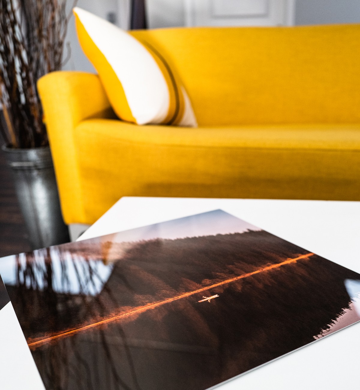 Gloss metal photo printing home decor wall art