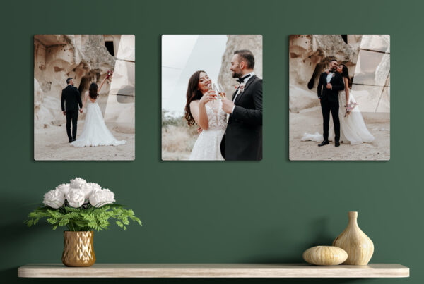 Custom Wedding Photo Prints on Metal Print Wedding Photography