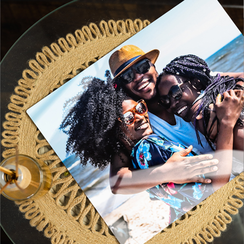 Vacation Photos on Metal Custom Photo Prints Print Vacation Photos