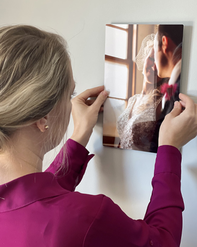 Custom Wedding Photo Prints on Metal Print Wedding Photography